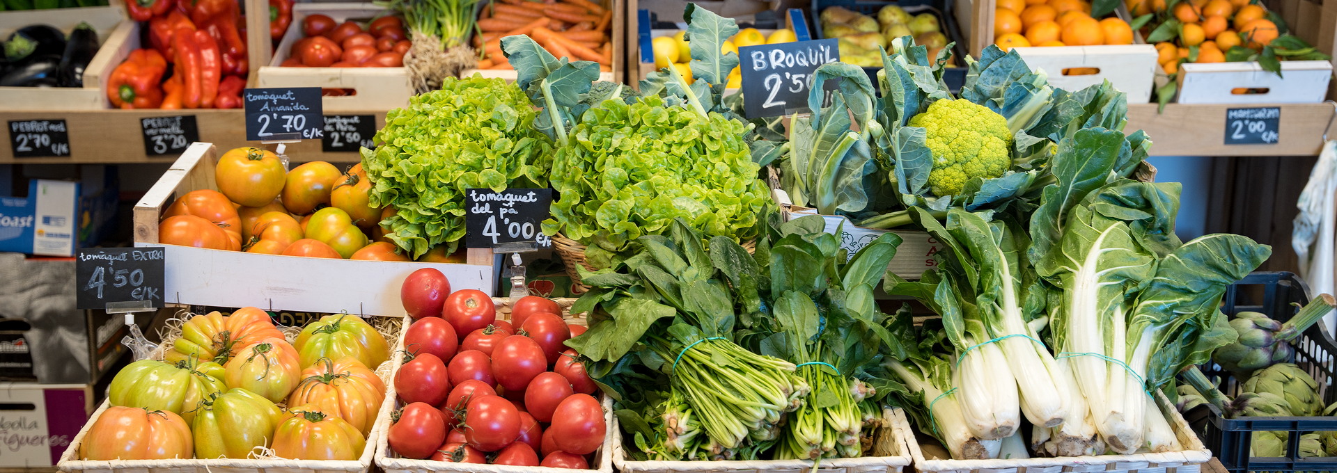 Aliments locals saludables, Sant Boi de Llobregat. PATXI URIZ | DIPUTACIÓ DE BARCELONA