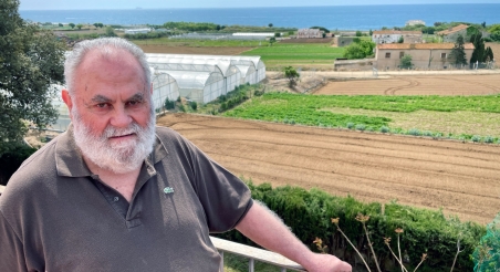 Josep Montasell, expert en parcs agraris. FOTO: HELENA MONTASELL