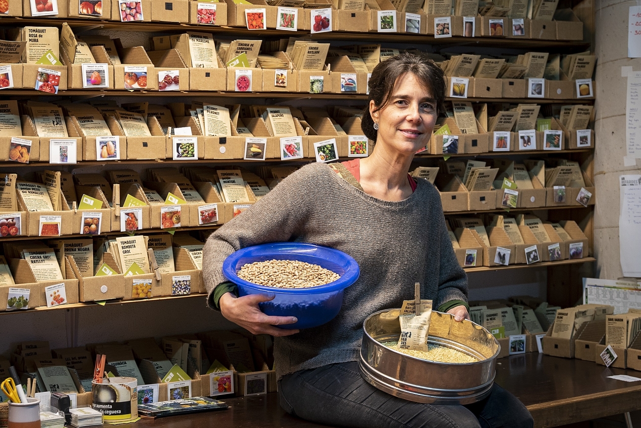 Núria Pallarès, cooperativa Les Refardes. PATXI URIZ | DIPUTACIÓ DE BARCELONA