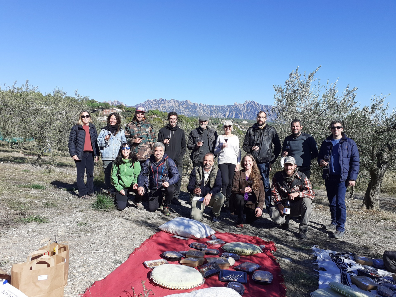 Formació en el conreu ecològic d’oliveres i fruits secs. PERE NAVARRO | DIPUTACIÓ DE BARCELONA